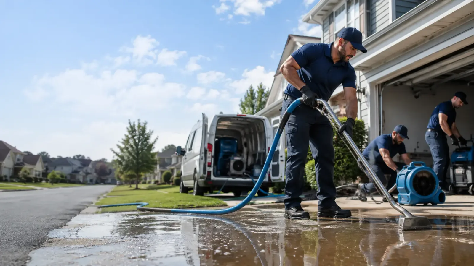Flood Damage Restoration in Bluffs, IL
